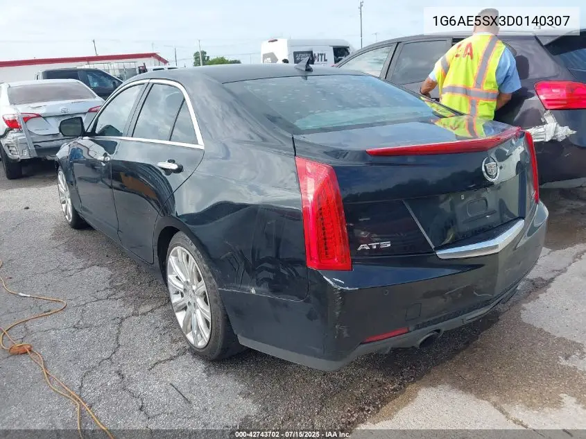 2013 Cadillac Ats Premium VIN: 1G6AE5SX3D0140307 Lot: 42743702
