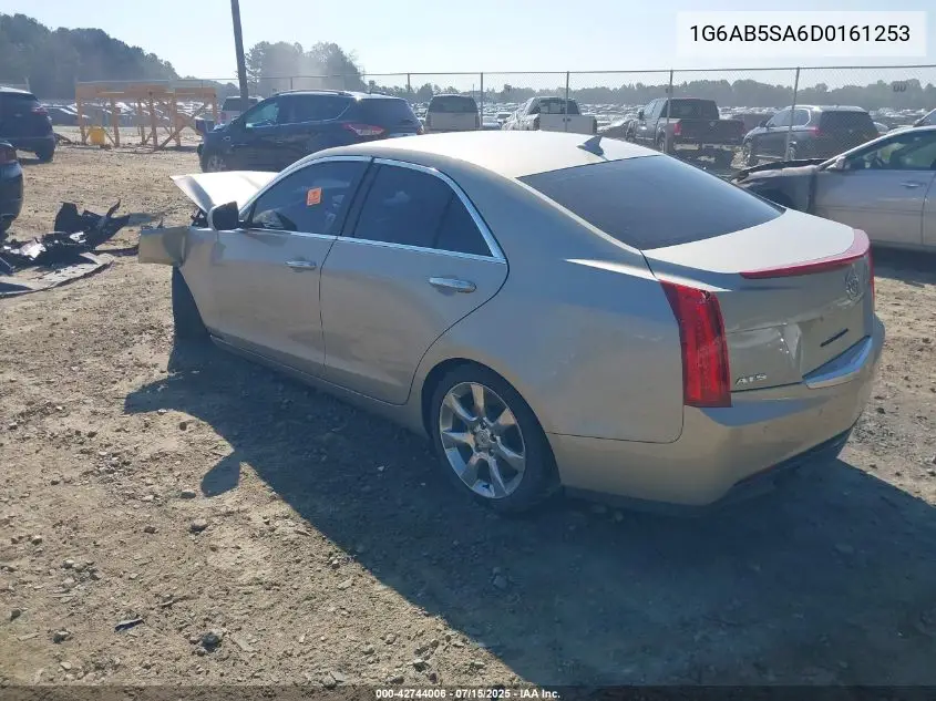 2013 Cadillac Ats Luxury VIN: 1G6AB5SA6D0161253 Lot: 42744006