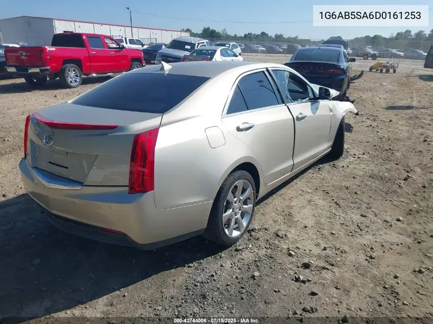 2013 Cadillac Ats Luxury VIN: 1G6AB5SA6D0161253 Lot: 42744006