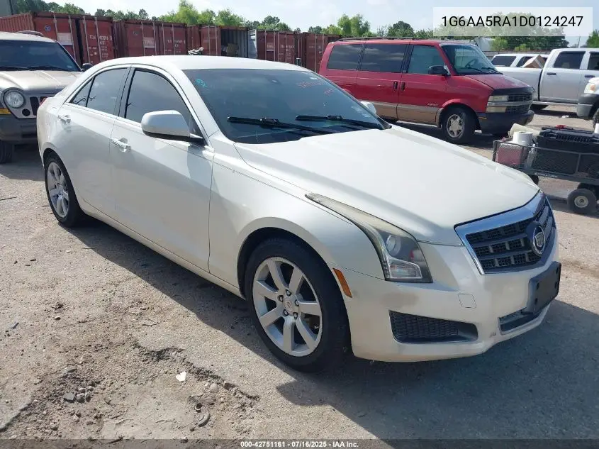 2013 Cadillac Ats Standard VIN: 1G6AA5RA1D0124247 Lot: 42751161