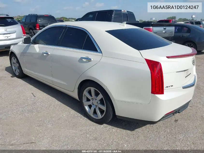 2013 Cadillac Ats Standard VIN: 1G6AA5RA1D0124247 Lot: 42751161