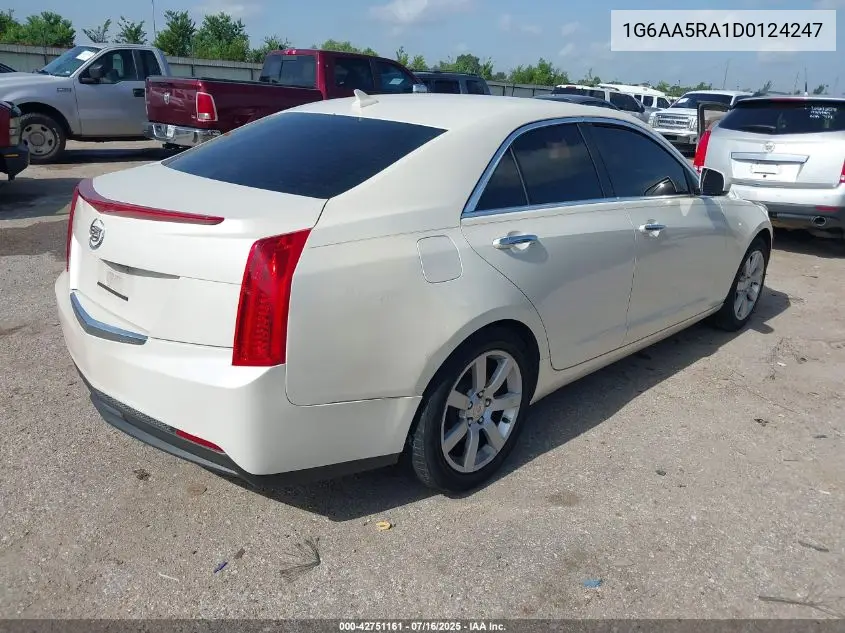 2013 Cadillac Ats Standard VIN: 1G6AA5RA1D0124247 Lot: 42751161