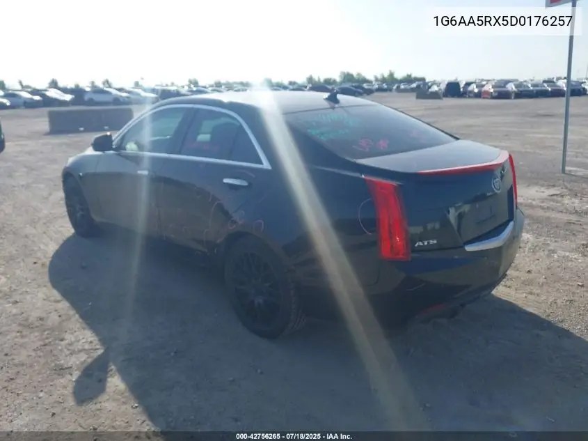 2013 Cadillac Ats Standard VIN: 1G6AA5RX5D0176257 Lot: 42756265