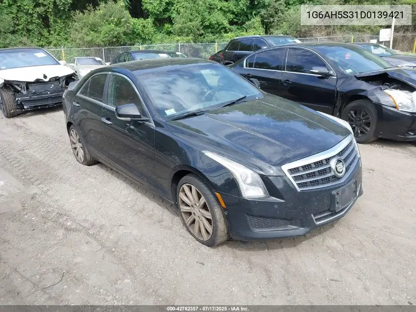 2013 Cadillac Ats Luxury VIN: 1G6AH5S31D0139421 Lot: 42762357