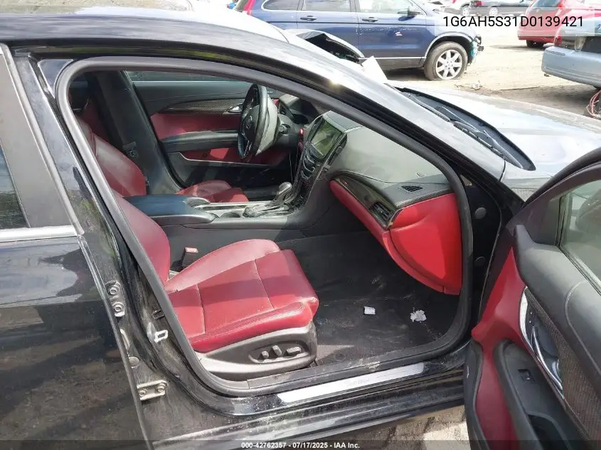 2013 Cadillac Ats Luxury VIN: 1G6AH5S31D0139421 Lot: 42762357