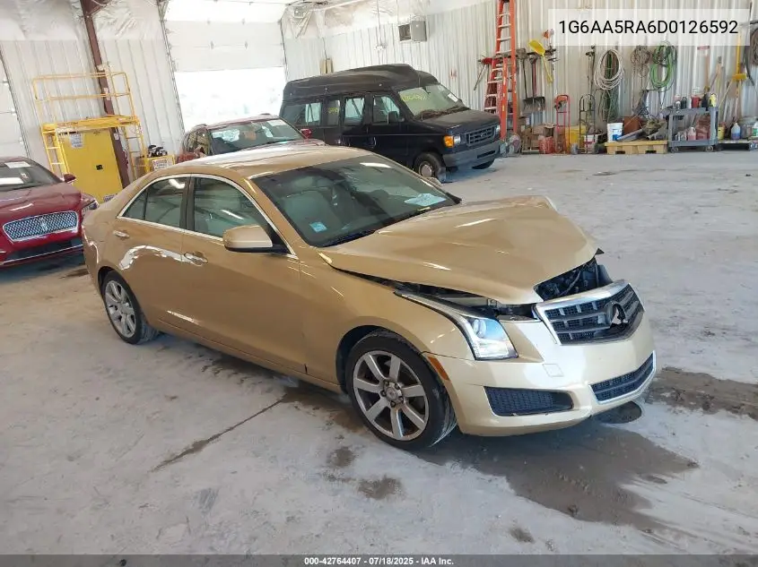 2013 Cadillac Ats Standard VIN: 1G6AA5RA6D0126592 Lot: 42764407