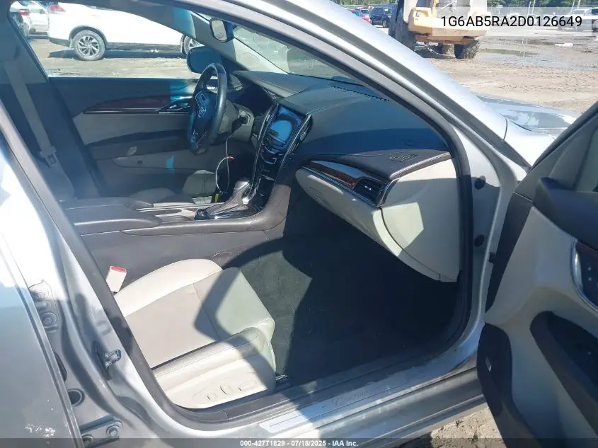 2013 Cadillac Ats Luxury VIN: 1G6AB5RA2D0126649 Lot: 42771829
