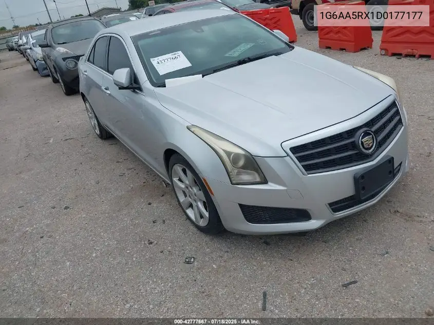 2013 Cadillac Ats Standard VIN: 1G6AA5RX1D0177177 Lot: 42777667