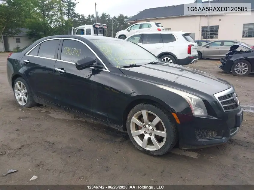 2014 Cadillac Ats VIN: 1G6AA5RAXE0120585 Lot: 12346742