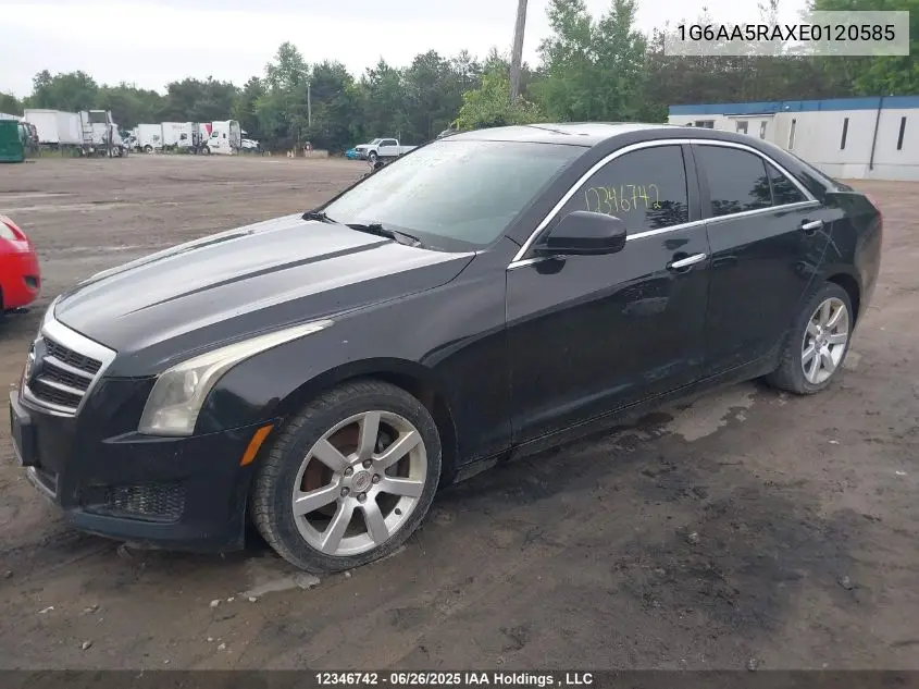2014 Cadillac Ats VIN: 1G6AA5RAXE0120585 Lot: 12346742