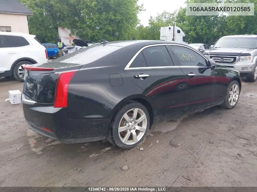 2014 Cadillac Ats VIN: 1G6AA5RAXE0120585 Lot: 12346742