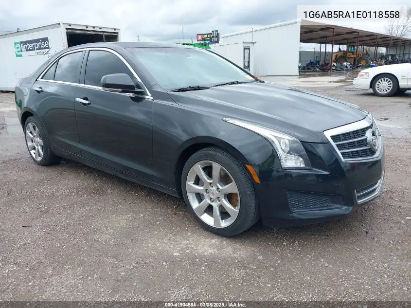 2014 Cadillac Ats Luxury VIN: 1G6AB5RA1E0118558 Lot: 41904584