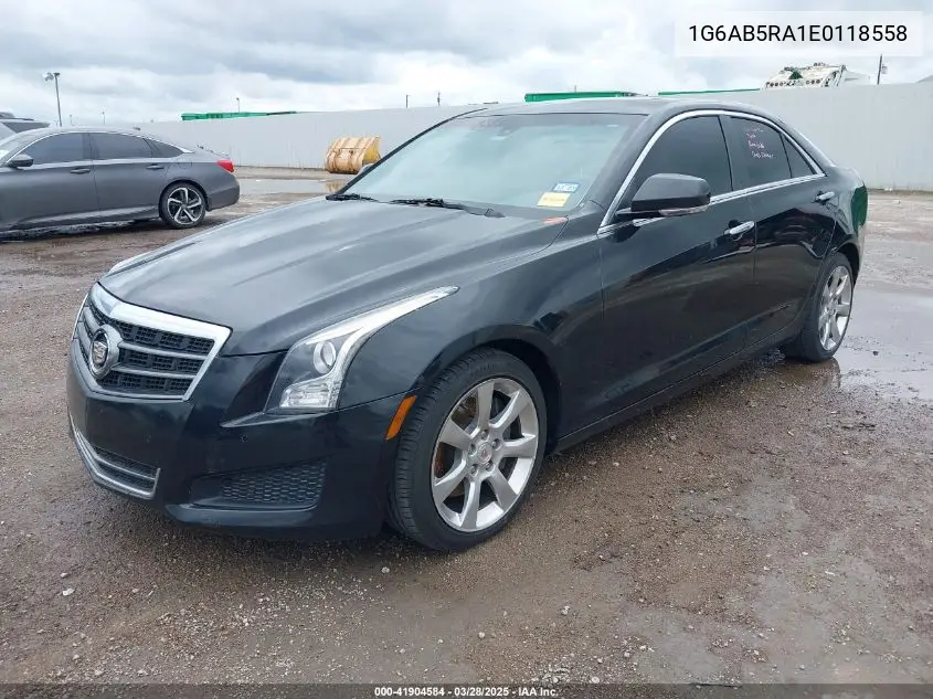 2014 Cadillac Ats Luxury VIN: 1G6AB5RA1E0118558 Lot: 41904584