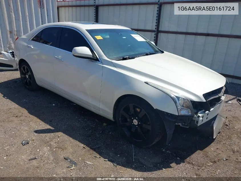 2014 Cadillac Ats Standard VIN: 1G6AA5RA5E0161724 Lot: 41977910