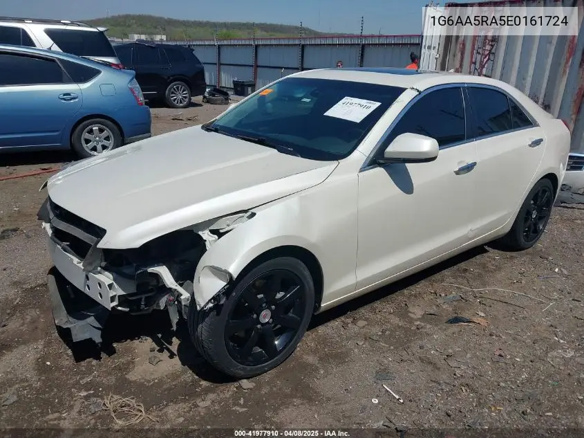 2014 Cadillac Ats Standard VIN: 1G6AA5RA5E0161724 Lot: 41977910