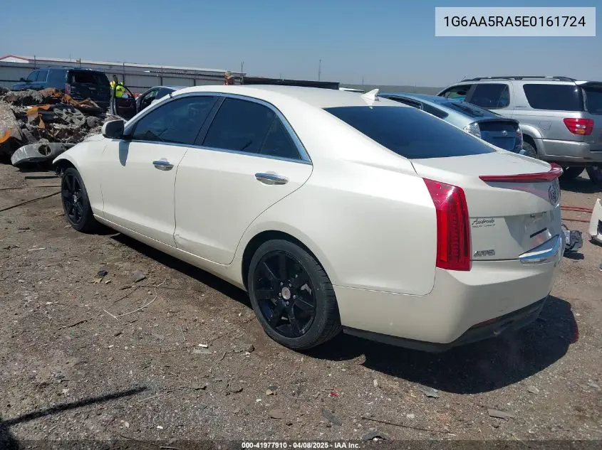 2014 Cadillac Ats Standard VIN: 1G6AA5RA5E0161724 Lot: 41977910