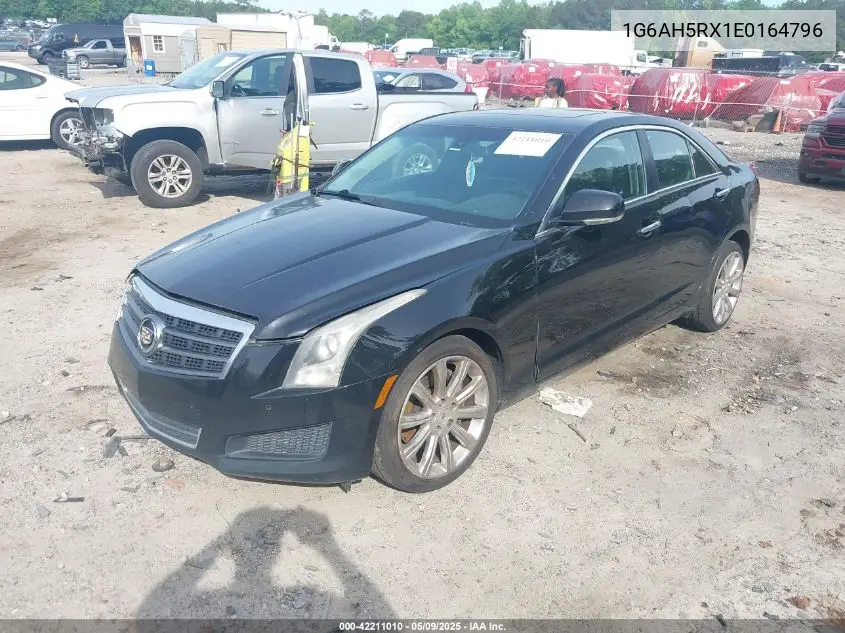 2014 Cadillac Ats Luxury VIN: 1G6AH5RX1E0164796 Lot: 42211010