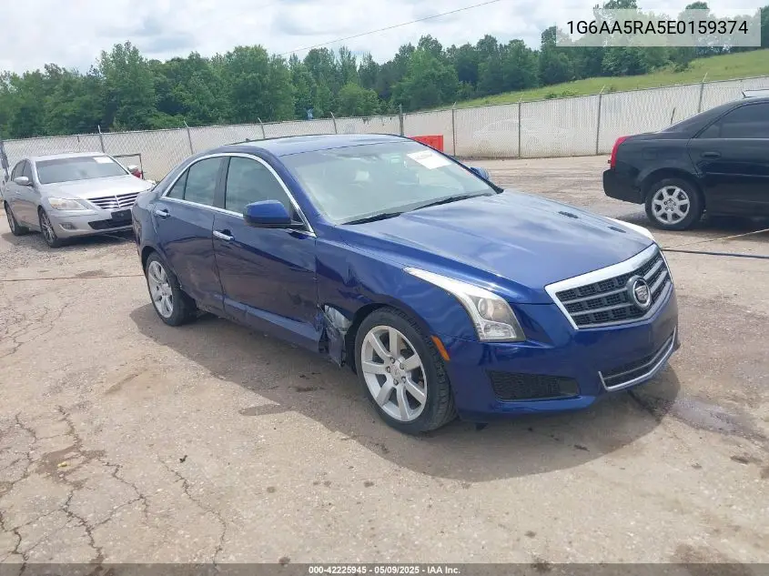 2014 Cadillac Ats Standard VIN: 1G6AA5RA5E0159374 Lot: 42225945