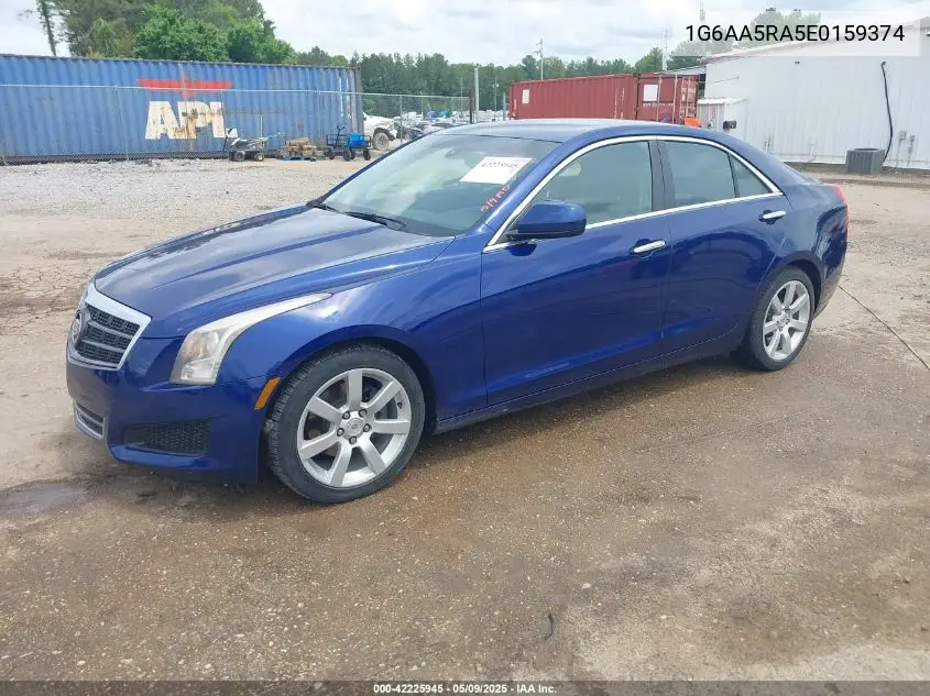 2014 Cadillac Ats Standard VIN: 1G6AA5RA5E0159374 Lot: 42225945