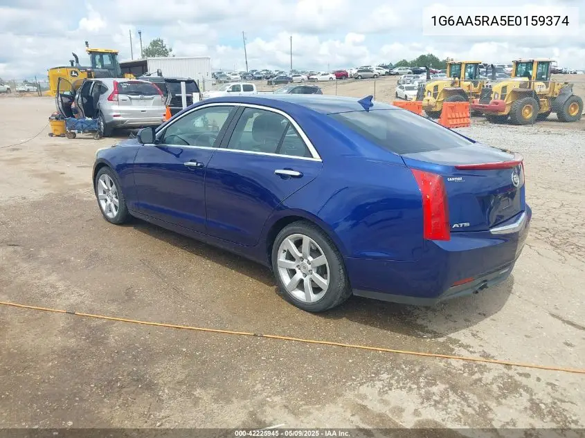 2014 Cadillac Ats Standard VIN: 1G6AA5RA5E0159374 Lot: 42225945