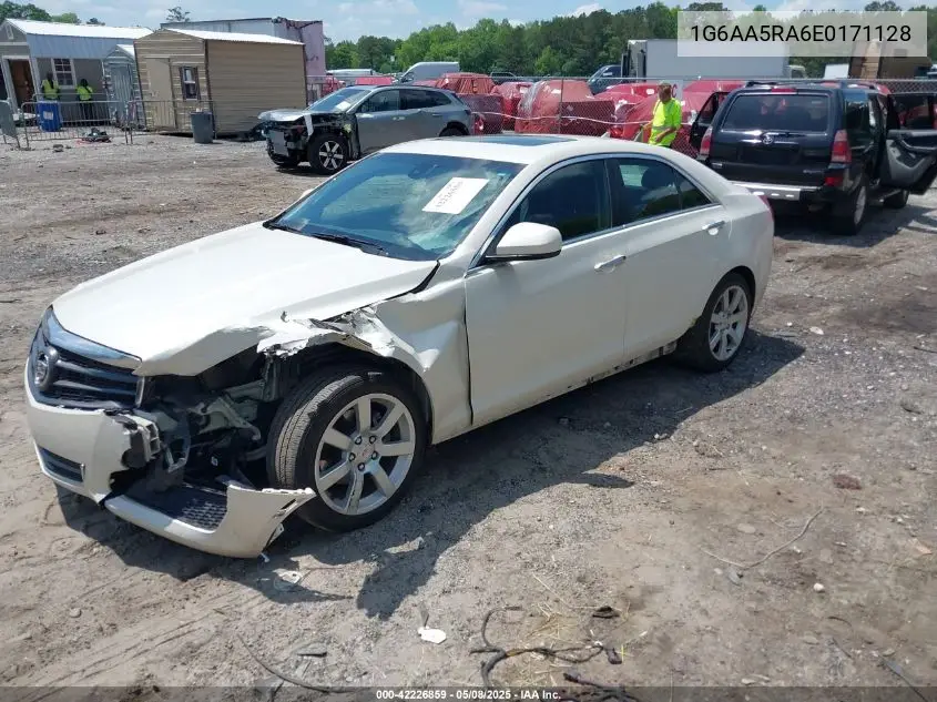 2014 Cadillac Ats Standard VIN: 1G6AA5RA6E0171128 Lot: 42226859