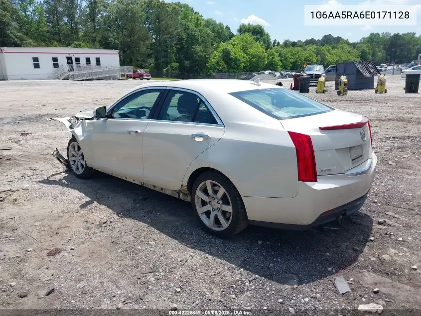 2014 Cadillac Ats Standard VIN: 1G6AA5RA6E0171128 Lot: 42226859