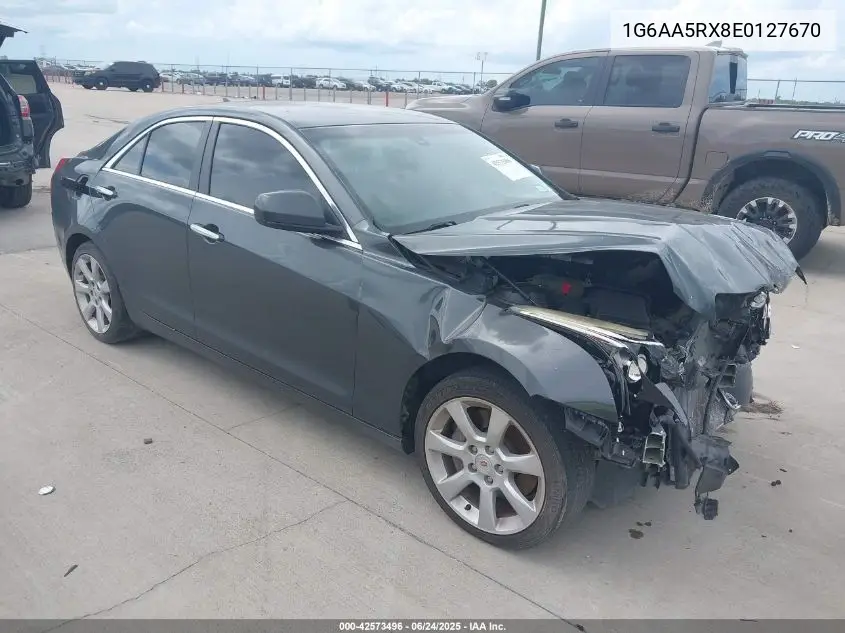 2014 Cadillac Ats Standard VIN: 1G6AA5RX8E0127670 Lot: 42573496