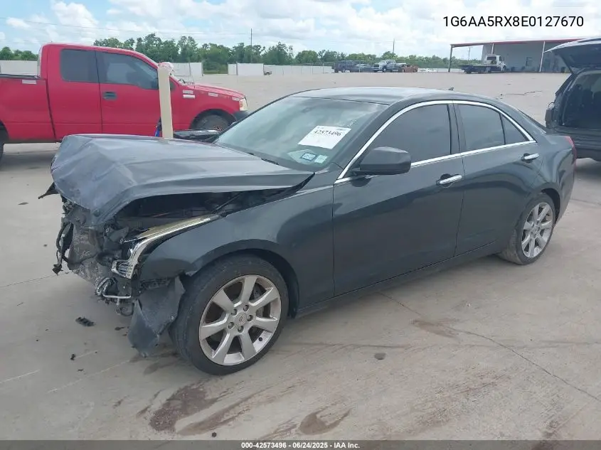 2014 Cadillac Ats Standard VIN: 1G6AA5RX8E0127670 Lot: 42573496