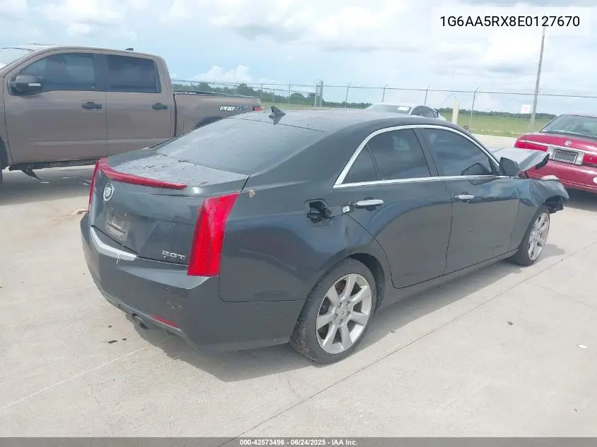2014 Cadillac Ats Standard VIN: 1G6AA5RX8E0127670 Lot: 42573496