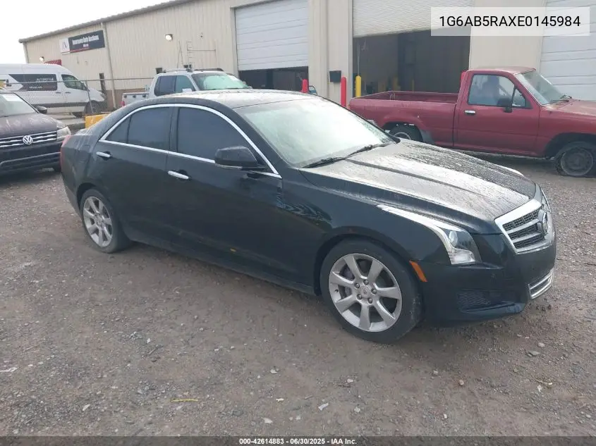 2014 Cadillac Ats Luxury VIN: 1G6AB5RAXE0145984 Lot: 42614883