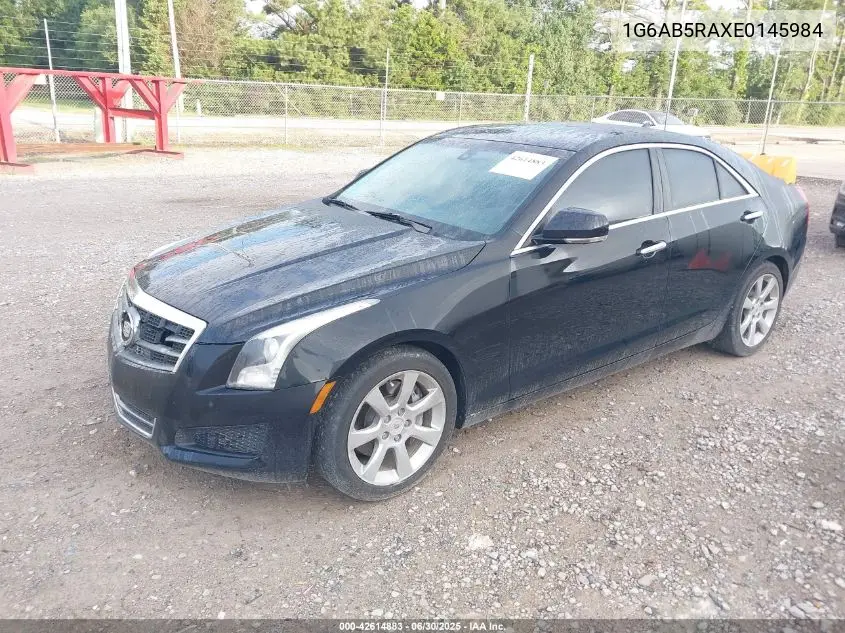 2014 Cadillac Ats Luxury VIN: 1G6AB5RAXE0145984 Lot: 42614883