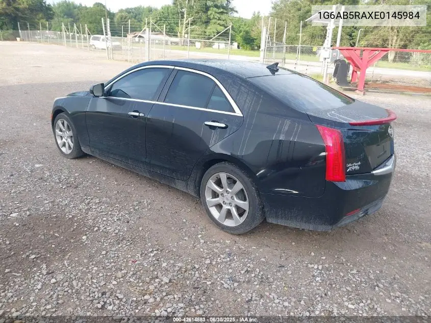 2014 Cadillac Ats Luxury VIN: 1G6AB5RAXE0145984 Lot: 42614883