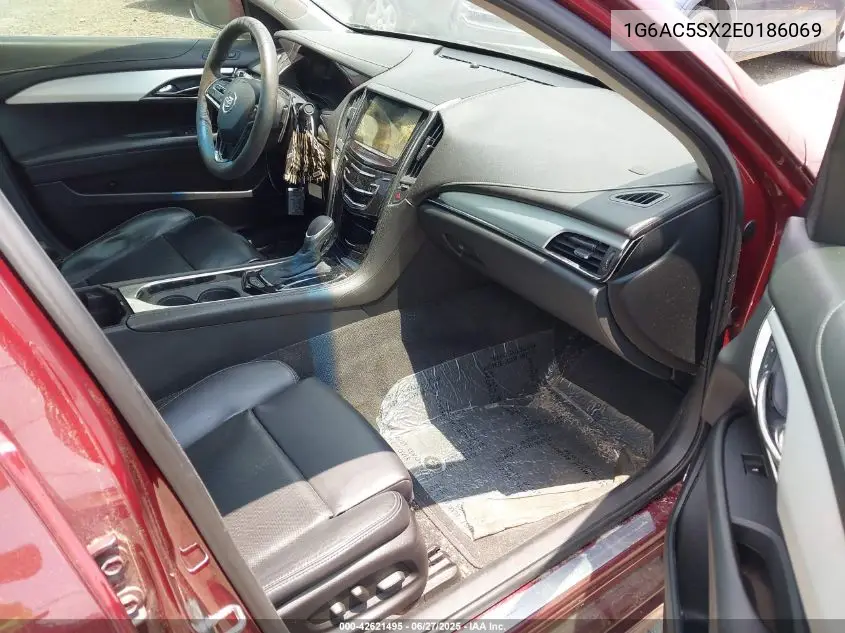 2014 Cadillac Ats Performance VIN: 1G6AC5SX2E0186069 Lot: 42621495