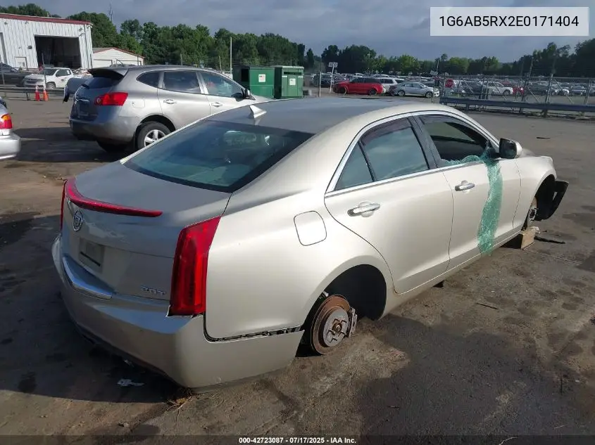2014 Cadillac Ats Luxury VIN: 1G6AB5RX2E0171404 Lot: 42723087