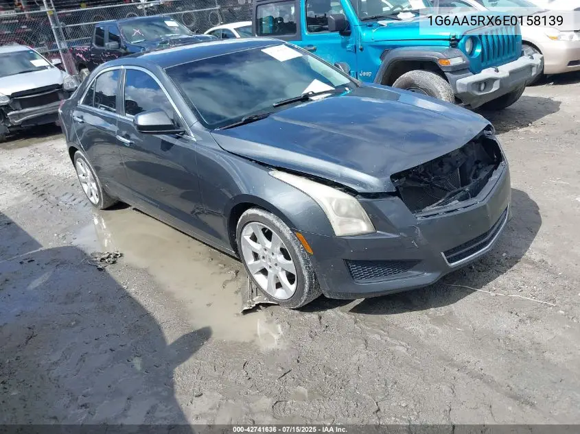 2014 Cadillac Ats Standard VIN: 1G6AA5RX6E0158139 Lot: 42741636