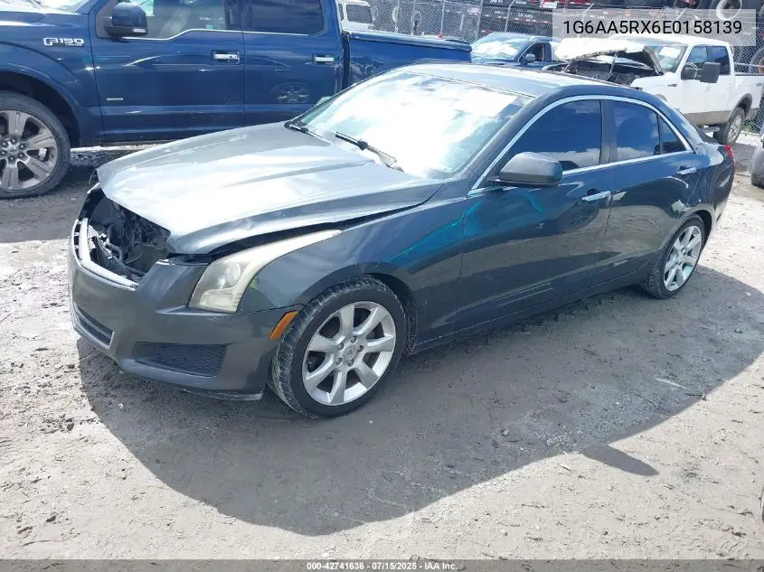 2014 Cadillac Ats Standard VIN: 1G6AA5RX6E0158139 Lot: 42741636