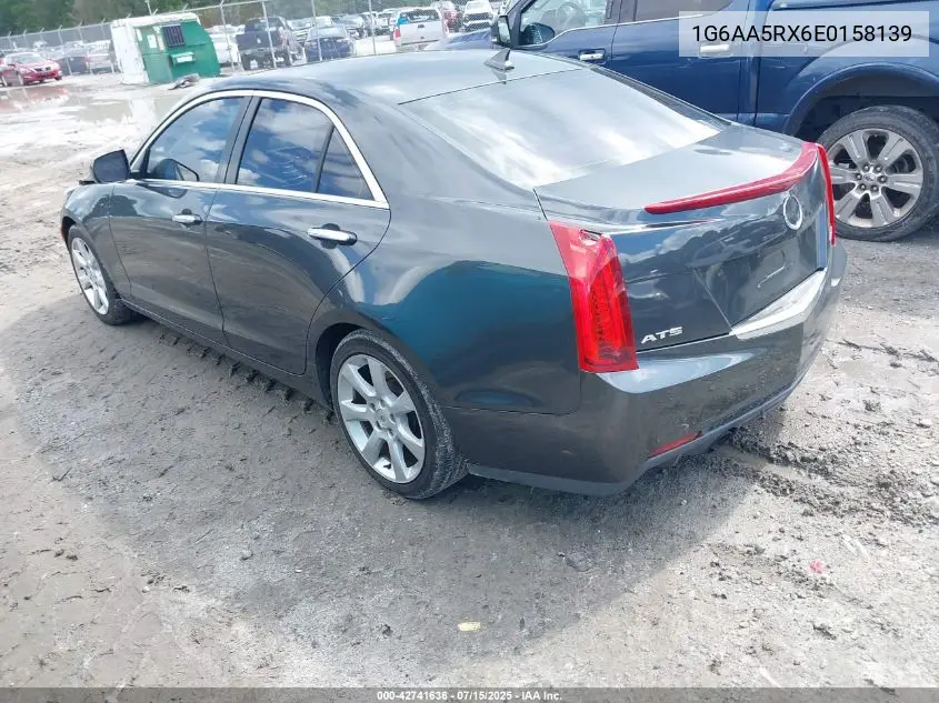 2014 Cadillac Ats Standard VIN: 1G6AA5RX6E0158139 Lot: 42741636