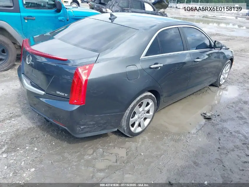 2014 Cadillac Ats Standard VIN: 1G6AA5RX6E0158139 Lot: 42741636