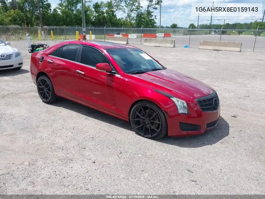 2014 Cadillac Ats Luxury VIN: 1G6AH5RX8E0159143 Lot: 42744023