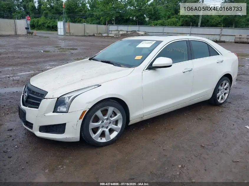 2014 Cadillac Ats VIN: 1G6AG5RX4E0168733 Lot: 42744886