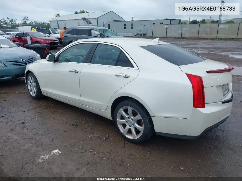 2014 Cadillac Ats VIN: 1G6AG5RX4E0168733 Lot: 42744886