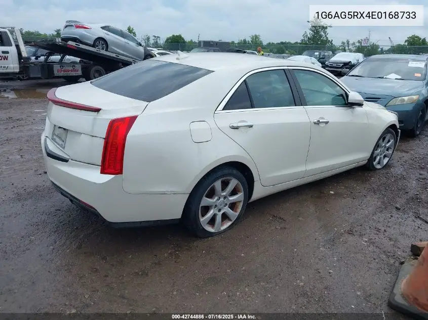 2014 Cadillac Ats VIN: 1G6AG5RX4E0168733 Lot: 42744886