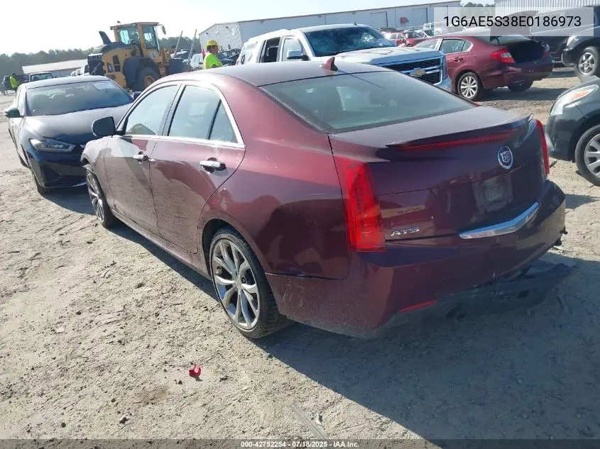 2014 Cadillac Ats Premium VIN: 1G6AE5S38E0186973 Lot: 42752254
