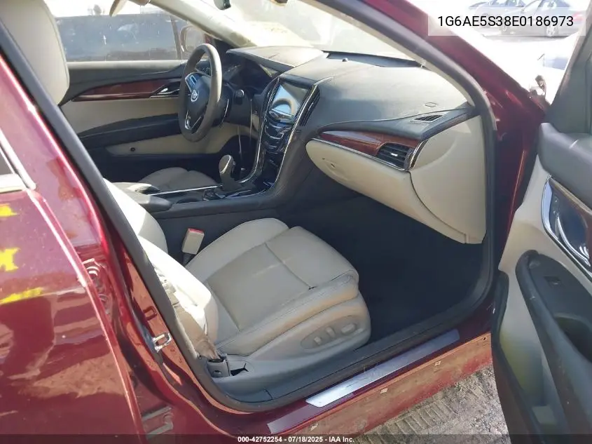 2014 Cadillac Ats Premium VIN: 1G6AE5S38E0186973 Lot: 42752254
