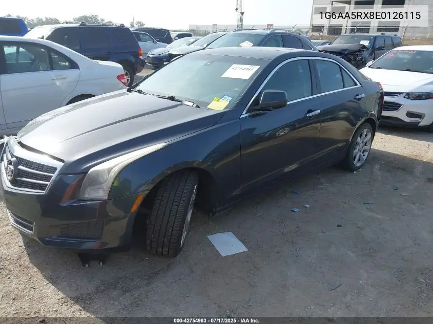 2014 Cadillac Ats Standard VIN: 1G6AA5RX8E0126115 Lot: 42754983