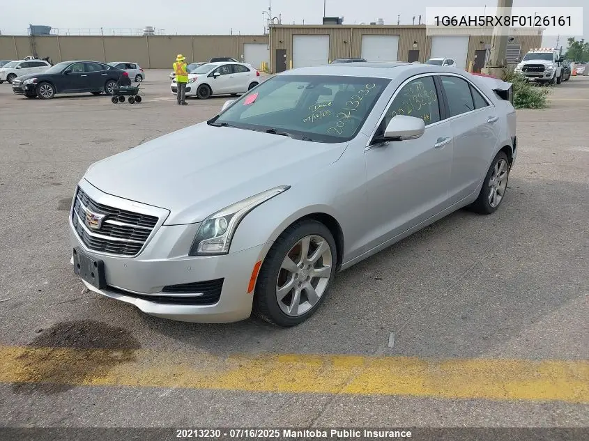 2015 Cadillac Ats Turbo VIN: 1G6AH5RX8F0126161 Lot: 20213230