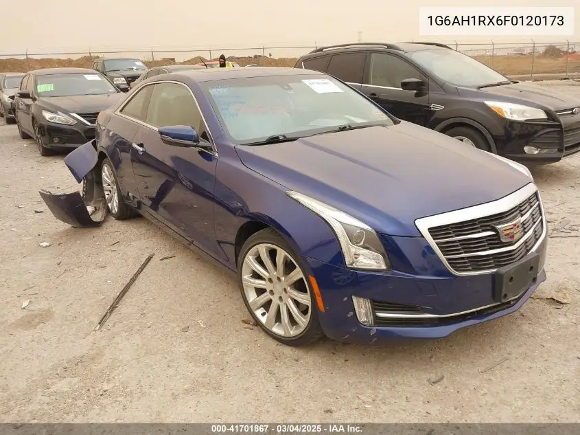 2015 Cadillac Ats Luxury VIN: 1G6AH1RX6F0120173 Lot: 41701867