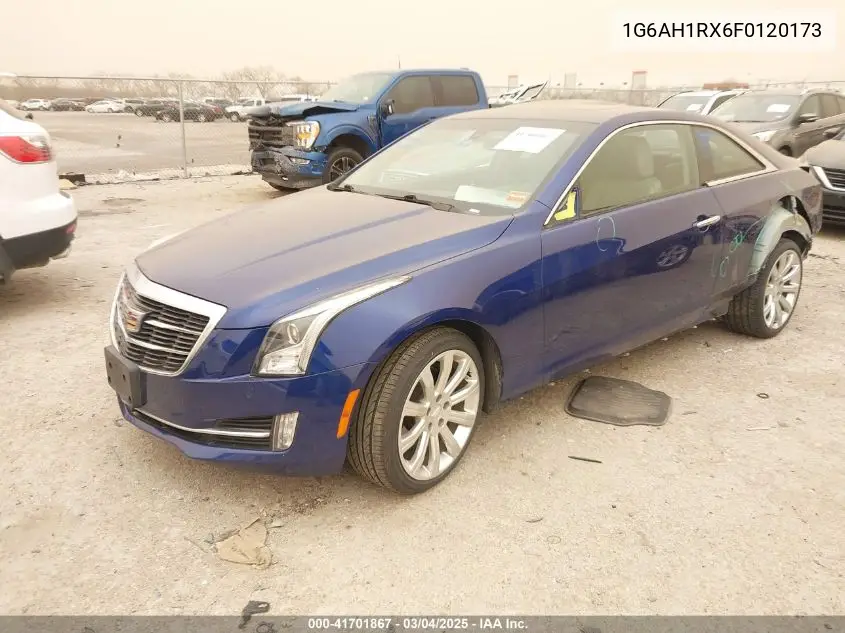 2015 Cadillac Ats Luxury VIN: 1G6AH1RX6F0120173 Lot: 41701867