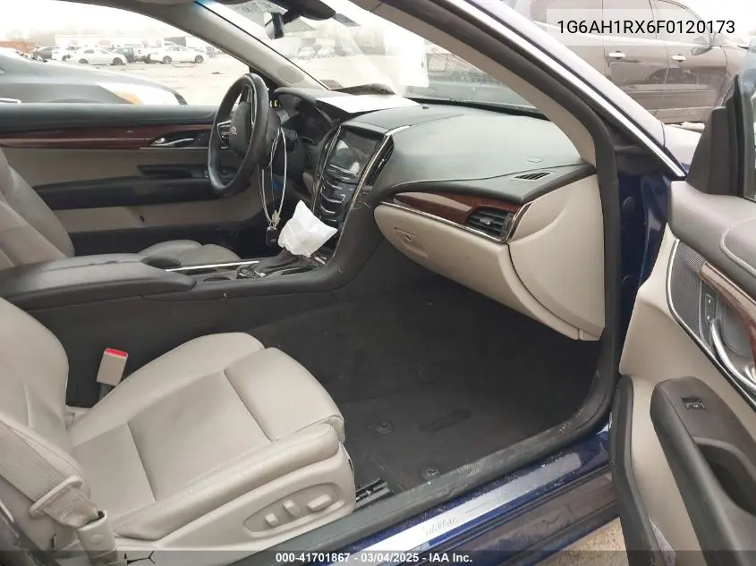 2015 Cadillac Ats Luxury VIN: 1G6AH1RX6F0120173 Lot: 41701867