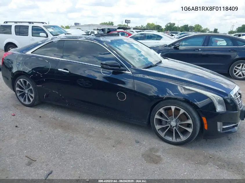 2015 Cadillac Ats Luxury VIN: 1G6AB1RX8F0118409 Lot: 42523144